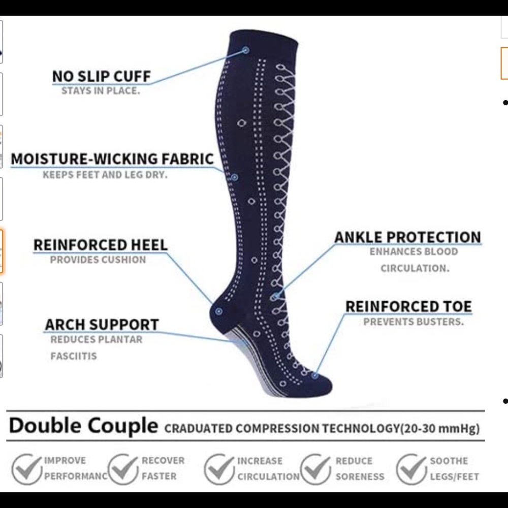 4 pack compression socks *NEW